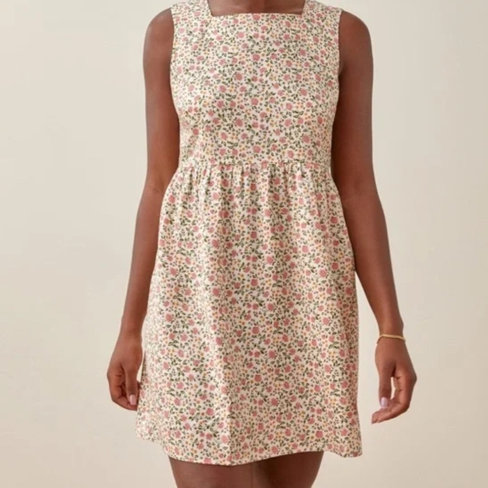 Reformation Tanner Dress in Rosie - EUC